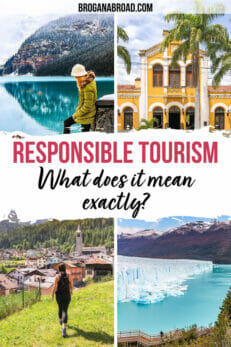 THE IMPORTANCE OF RESPONSIBLE TRAVEL